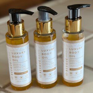 BESQUE - Three (3) 100 ml bottles *UNSCENTED* Besque Magic Body Oil
